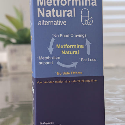 METFORMINA NATURAL - For Weight Loss - Fat & Glucose Metabolism Support - DR SALOMON