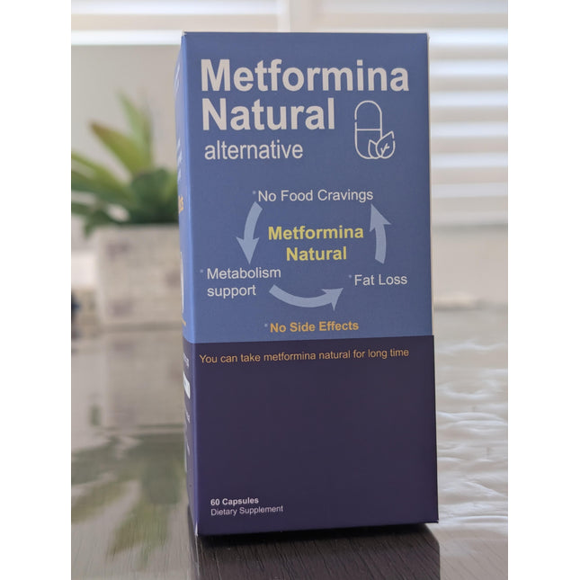 METFORMINA NATURAL - For Weight Loss - Fat & Glucose Metabolism Support - DR SALOMON