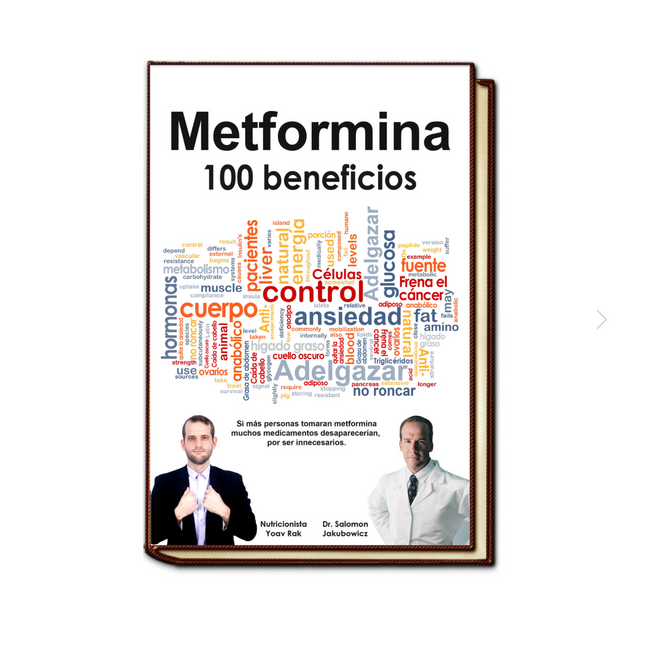 Ni una Dieta Más Metformina Natural: 100 Beneficios (Edición en español)